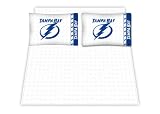 Tampa Bay Lightning Queen Sheet Set