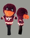 Virginia Tech Hokies NCAA Mascot Golf Club Head Cover NCAA College Athletics