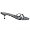 GUESS Women's Delaquin 2 Sandal,Silver,6 M