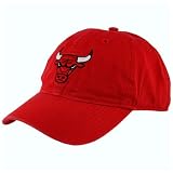 adidas Chicago Bulls Red Basic Logo Slouch Hat