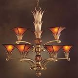 Valenciana 9-Light Mica Chandelier