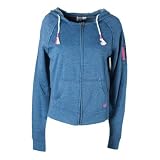 Roxy Women’s “Deer Creek” Zip Up Hoodie Blue 474667-IND