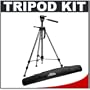 Kodak Gear 60 Inch Photo/Video Tripod with Davis & Sanford Tripod Carrying Case for Canon, Nikon, Pentax, Sony, Fuji, Olympus and Kodak Film & Digital Cameras