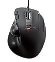 ELECOM Mouse trackball wired grip 6 button black M-XT3URBK