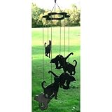 Kitten Metal Wind Chime