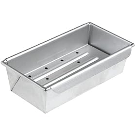 Chicago Metallic Commercial 2-Piece Low-Fat Meatloaf Pan by Chicago Metallic