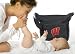 University of Wisconsin Diaper Bag Official NCAA College Logo Deluxe UW Badgers - Baby Bag - BEST Baby Shower GIFT for New Dad, Father or New Mom Mother GIFTS