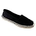 Wild Diva Tika-01 Women Espadrille Slip-On Boat Flat Shoes Causal Loafer Classic Canvas SNJ SHOES