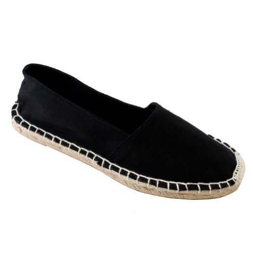 Wild Diva Tika-01 Women Espadrille Slip-On Boat Flat Shoes Causal Loafer Classic Canvas SNJ SHOES
