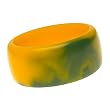 Two Tone Mango Resin Bangle Bracelet