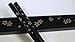 Happy Sales HSKS7/B, Travel Chopstick with Case, Black Pink Sakura Cherry Blossom