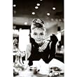 Audrey Hepburn Movie (Breakfast at Tiffany's, With Cigarette) Poster Print - 24x36
