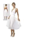 Marilyn Monroe Partykleid - wei&szlig; Gr. L