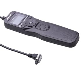 CE Compass RS-80N3 LCD Timer Remote Shutter Release For Canon EOS 1D 5D 50D 20D 30D D2000