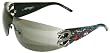 Ed Hardy Sunglasses EHS 005 Snake2 Black