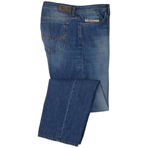 Mens Diesel 5 Pocket Denim Jeans