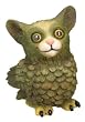 Meowl Figurine - Cold Cast Resin - 2'' Height