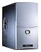 Electronics : Compucase Micro ATX Tower Case All Silver front Panel ,USB /Audio 400watts PSU ,