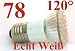 78 LED Strahler E27 120° Echt Weiss Spot Leuchtmittel JDR E-27 230V Tageslicht