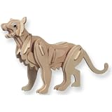 Mountain Lion 3D Woodcraft Construction Kit
