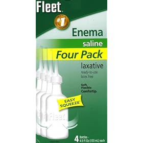 Fleet Adult Enema, Ready to Use (4.5 Fl Oz X 4 Pack)