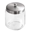 Glass Cotton Jar - Small (3.2x4")
