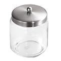 Glass Cotton Jar - Small (3.2x4")