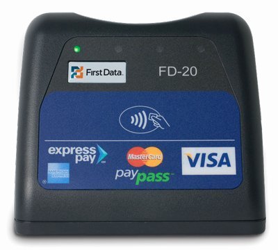 FIRST DATA FD-20 CONTACTLESS PAYMENT CARD READER FD20 UNIT