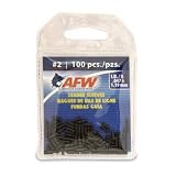American Fishing Wire Single Barrel Crimp Sleeves (Black/9, 0.132-Inch, 36-Pieces)