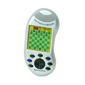 Handheld LCD Chess & Checkers Game by Hand Held Games