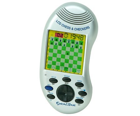 Buy Handheld LCD Chess & Checkers Game by Excalibur now!
