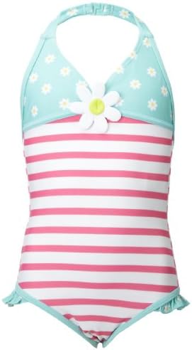 Accessorize Girls Daisy Halterneck Swimsuit