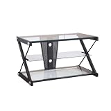 Powell Z Sandy Black TV Stand
