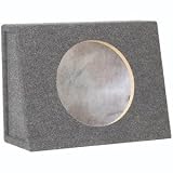 Scosche SET12CC 12-Inch Single Truck Subwoofer Enclosure (Grey/Black)