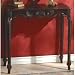 Distressed Black Wood Hall Table