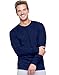 Hanes Long Sleeve Beefy T-Shirt - 5186,X-Large,Navy