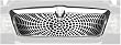 Putco 303117 Liquid Spider Web Solid Aluminum Grille