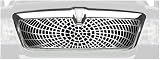 Putco 303117 Liquid Spider Web 3-D Mirror  Solid Aluminum Grille