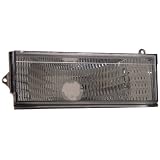 Anzo USA 511013 Jeep Cherokee Chrome Euro w Amber Reflector Bumper Light Assembly -... by AnzoUSA