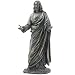 Jesus als Prediger mit ausgebreiteten Armen - bronziert - FIGUREN