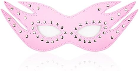 Agudex Sexy Stage Performance Eye Patch Net Lace Ribbons Blindfolded With Eye Flirting Supplies Pink