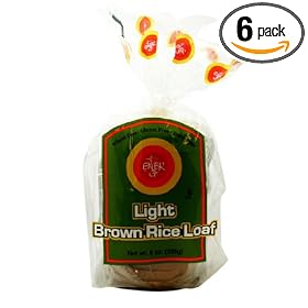 Ener-G Foods Light Brown Rice Loaf, 8-Ounce Packages (Pack of 6)