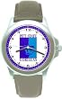 Pittsburgh State Gorillas Mens Rookie League Leather Strap Watch