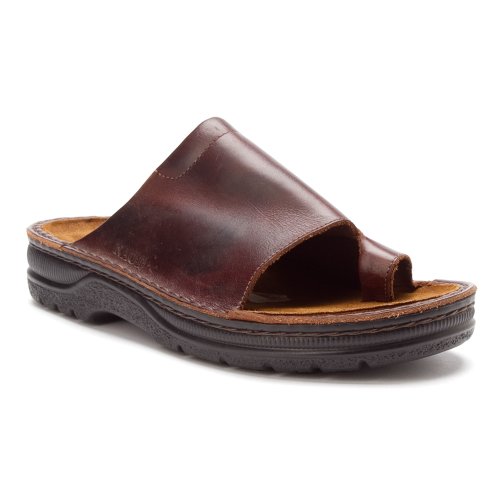 Men's Naot MT. LOUIS Leather Toe Loop Slide Sandals Men's Naot MT. LOUIS Leather Toe Loop Slide Sandals