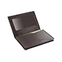 Genuine Cowhide Leather Credit Card Holder Wallet with Id Window