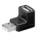 Goobay abgewinkelt USB-Adapter schwarz