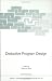 Deductive Program Design (Nato ASI Series (closed) / Nato ASI Subseries F: (closed))