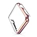 Apple Watch Case,Biaoge Super Thin PC Plated Plating Protective Bumper Case for Apple Watch 42MM (PC Case Copper Gold 42mm)