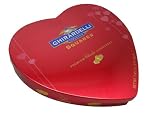 Ghirardelli Valentines Chocolate Squares, Premium Chocolate Assortment, 7.45-Ounce Red Heart Tin