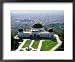 Griffith Park Observatory, Los Angeles, California, USA Framed Art Poster Print by David R. Frazier, 22x18
